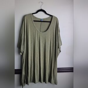 Olive Green Women's Top